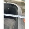 Image 5 : Lot of 5 Rectangular Black Industrial Tub Measuring Approximately 24 in by 72 in