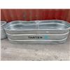 Image 2 : Tarter Oval Mega 300 Galvanized Water Tank RD END 3′ x 2′ x 8′