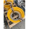 Image 2 : Lot of 2 Yellow Replacement Wheel Rim for 4wd/2wd SG/TL Machinery