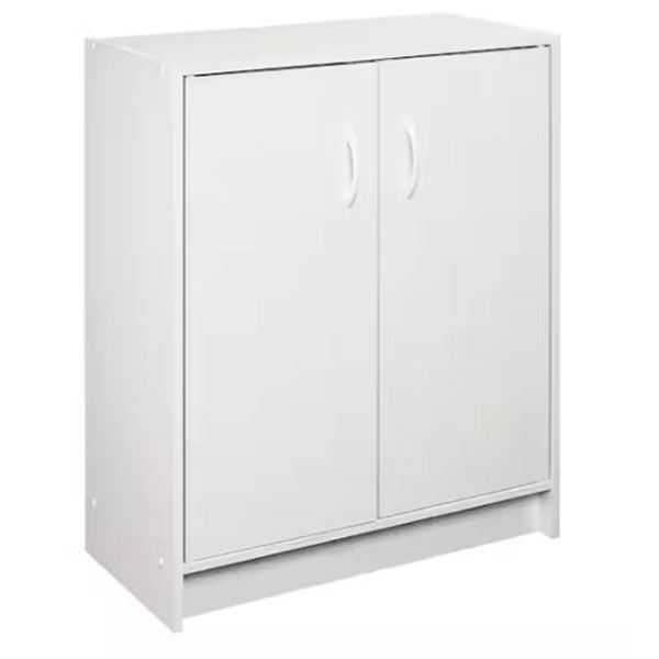 ClosetMaid 2-Door Stackable Organizer, White, Model #89602