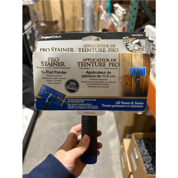 3 Project Select Pro Stainer Tin Pad Painters