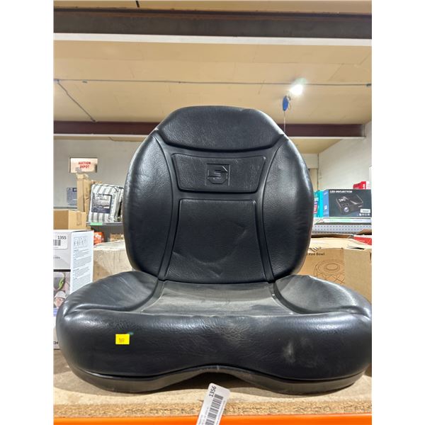 Black Universal Lawn Mower Or Utility Seat
