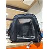 Image 3 : Black Mesh Lightweight Pet Carrier with Dual Zippers