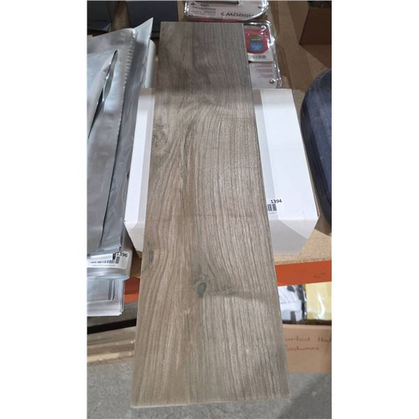 Lot of 4 Boxes Sirli Porselen Glazed Porcelain Tiles 15x60cm, 13 tiles/box ( 1.17sq m/box)