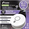 Image 1 : Kidde Talking Smoke And Carbon Monoxide Alarm, Model 21029763, 120V Hardwired