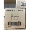 Image 4 : Arrow RSS1/8 Steel Short Rivets, Lot of 5 (5 cases of 10 packs – 25 per pack)