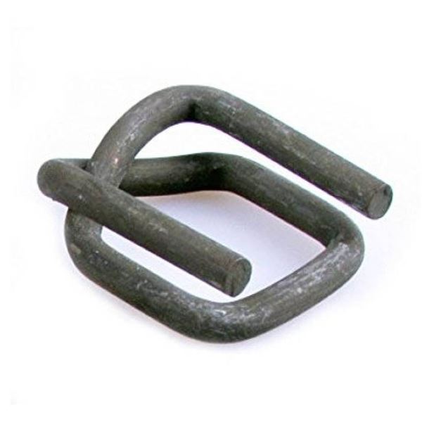 3/4 Inch Phosphate Coated Metal Buckles, Lot #121319-13, Pack of 1000