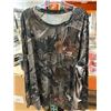 Image 2 : Bassdash Performance Apparel 4XL Camouflage Long-Sleeve Shirt With UPF50+ Protection
