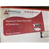 Image 3 : Arrow Connectivity Network Video Recorder With 4 Cameras Model A200104