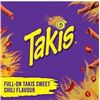 Image 1 : Takis Dragon Sweet Chili Rolled Tortilla Chips, 90g (Case of 18 Units)