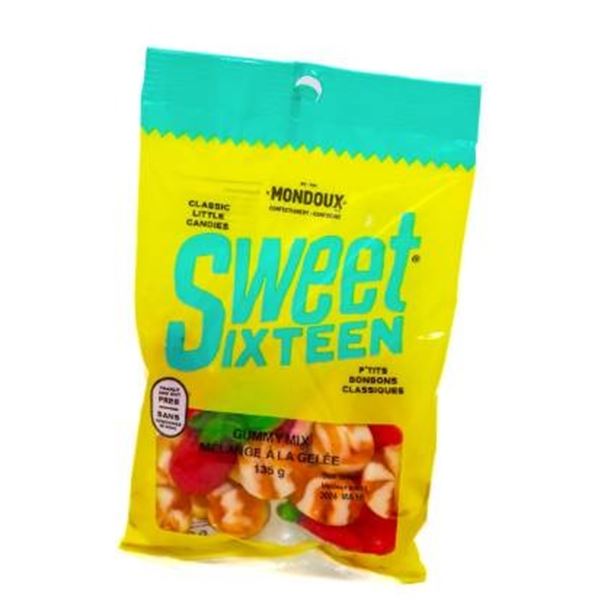 4 Boxes – Sweet Sixteen Candy Mix Packs, 24×135 G