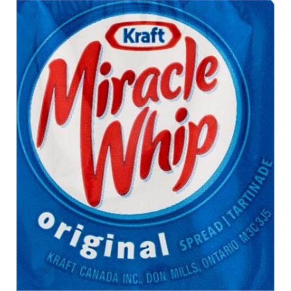 Kraft Miracle Whip, 12×475 mL