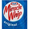 Image 1 : Kraft Miracle Whip, 12×475 mL