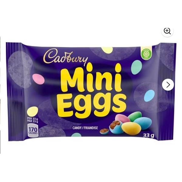 Cadbury Mini Eggs Candy 48 x 33 g Sachets