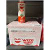 Image 2 : Wize Sparkling Iced Tea Apple 12 x 355ml Cans