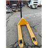 Image 2 : Yellow Pallet Jack with 5,500 lb Capacity