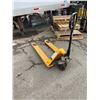 Image 4 : Yellow Pallet Jack with 5,500 lb Capacity