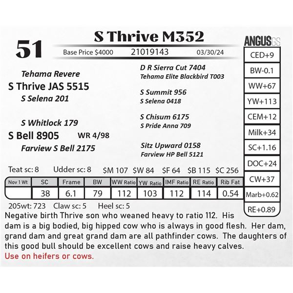 S Thrive M352
