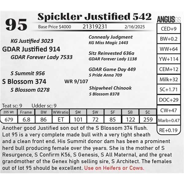 Spickler Justified 542