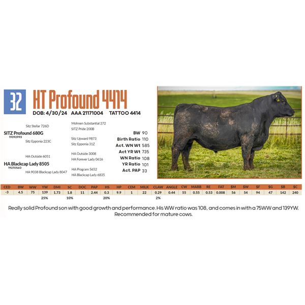 HT Profound 4414