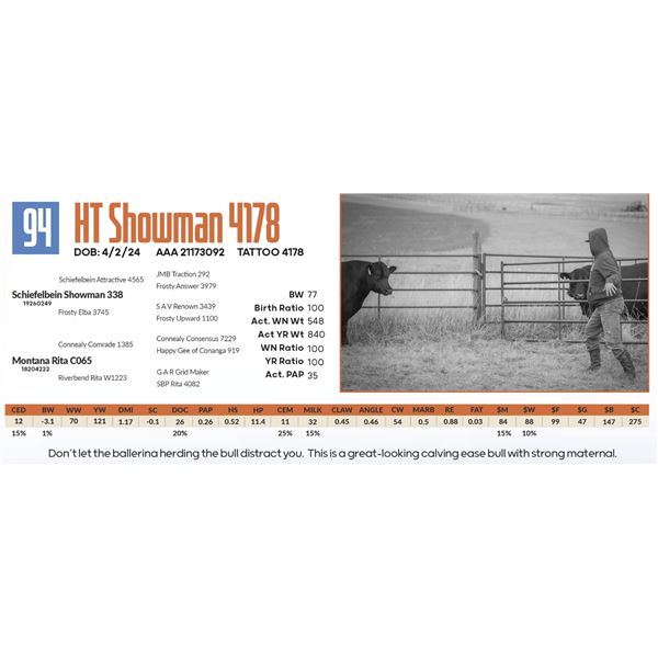 HT Showman 4178