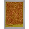 Image 1 : Keith Haring, Red & Yellow Bunny, Serigraph