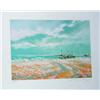 Image 1 : Claude Manoukian, Les Barques, Signed Litho