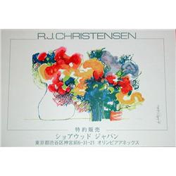 Signed Ronald J. Christensen Poster