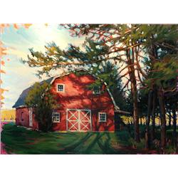 Shelby Keefe, Long Shadows, Oil on Canvas