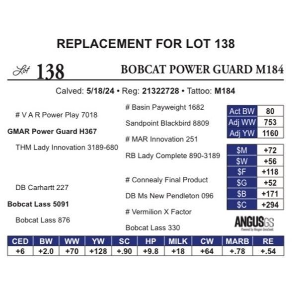 Bobcat Power Guard M184