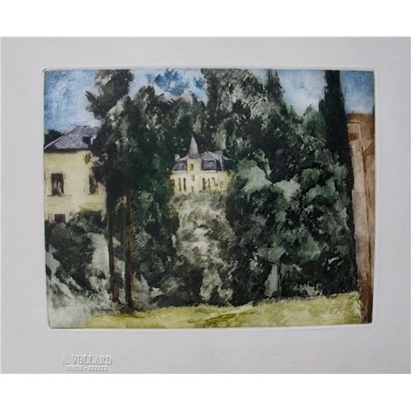 MAISON ET PAYSAGE by Cezanne, Paul