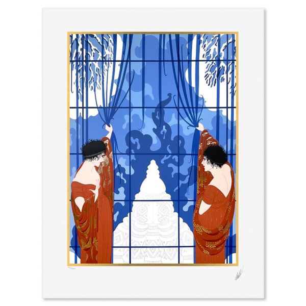 Winters Arrival by Erte (1892-1990)