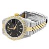 Image 4 : Rolex Ladies Sapphire Quickset Black Index Yellow Gold Diamond Bezel Datejust Wi