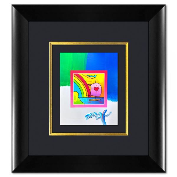 Sailboat with Heart by Peter Max