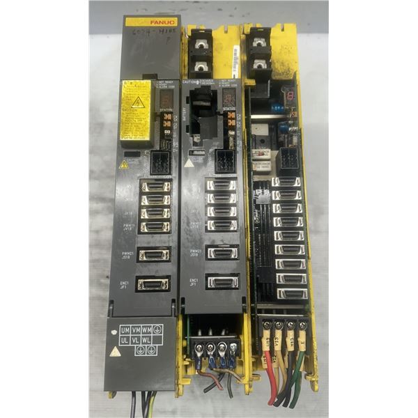 Lot of (3) Misc. Fanuc Modules (These items are missing the part numbers.)