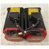 Image 2 : (2) Fanuc #A06B-0212-B605#S000 AC Servo Motors