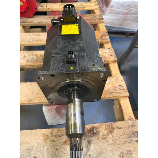 Fanuc #A06B-0267-B605 AC Servo Motor w/ #A860-2014-T301 Pulse Coder