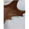 Image 6 : Moose Antler Metis Themed Carving by Jerome - 1997 - 23" x 18" - PICK UP