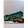 Image 1 : Violin w/Strings & Case - As Is