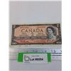 Image 1 : Canadian Two Dollar Bill - 1954
