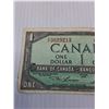 Image 2 : Canadian One Dollar Bill - 1954