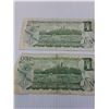 Image 6 : (4) Canadian One Dollar Bills: 1973