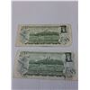 Image 5 : (4) Canadian One Dollar Bills: 1973