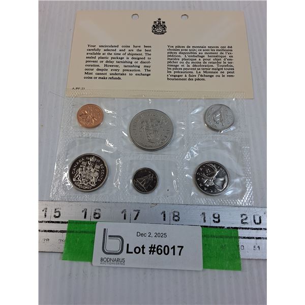 Canadian Mint Coin Collection - 1971