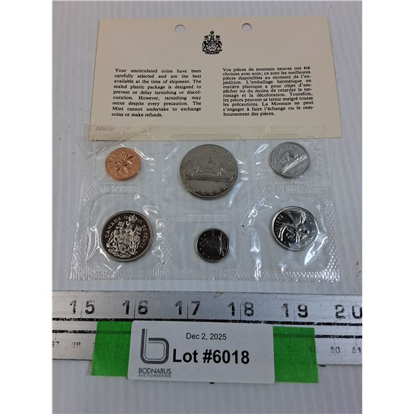 Canadian Mint Coin Collection - 1972