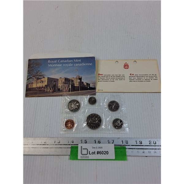 Canadian Mint Coin Collection -  1975