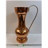 Image 1 : Copper Tall Pitcher Vase - 20" x 8"