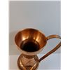 Image 4 : Copper Tall Pitcher Vase - 20" x 8"