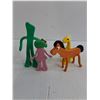 Image 2 : (4) Gumby Figurines