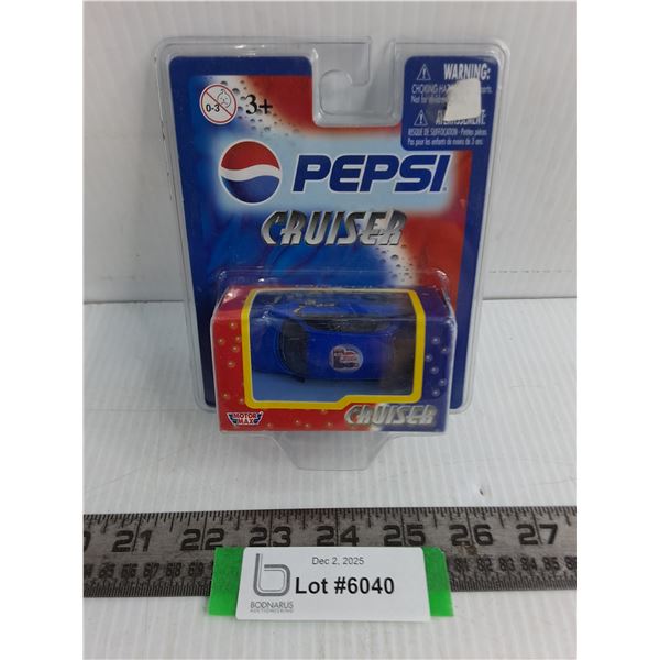 NIB Pepsi Cruiser Die-Cast Toy Car